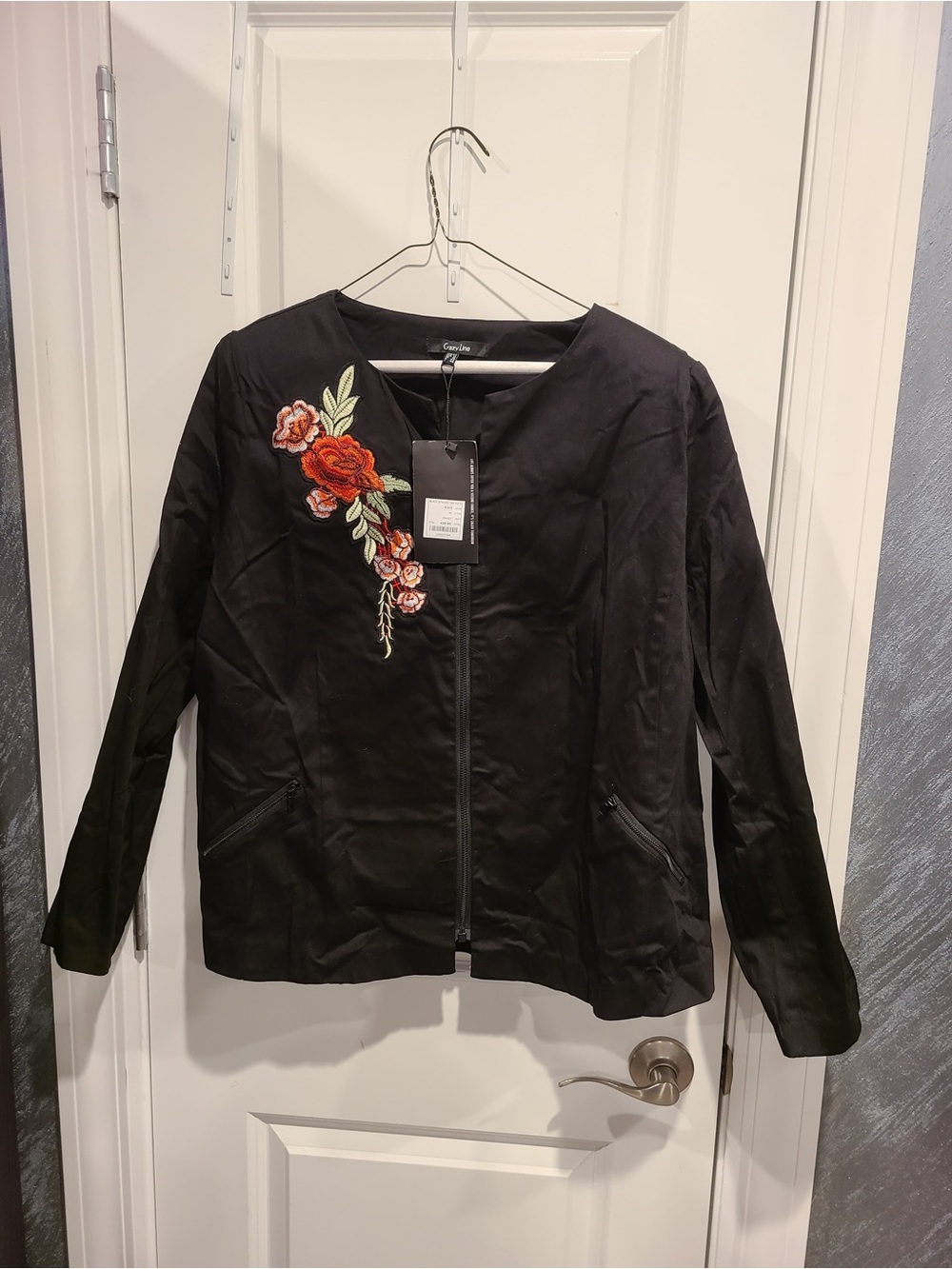 Crazy Line Black Jacket